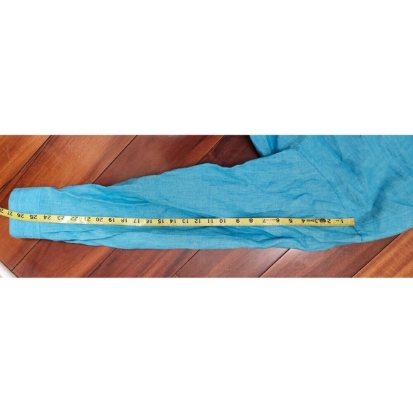 Thomas Pink Men's Pure Linen Shirt XL Long Sleeve CLASSIC DRESS SHIRT‎ - Picture 9 of 9